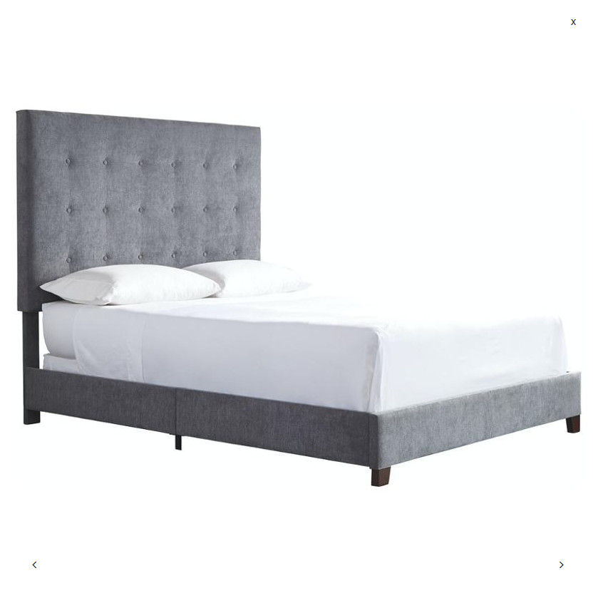 Dolante Queen Bed – Grey