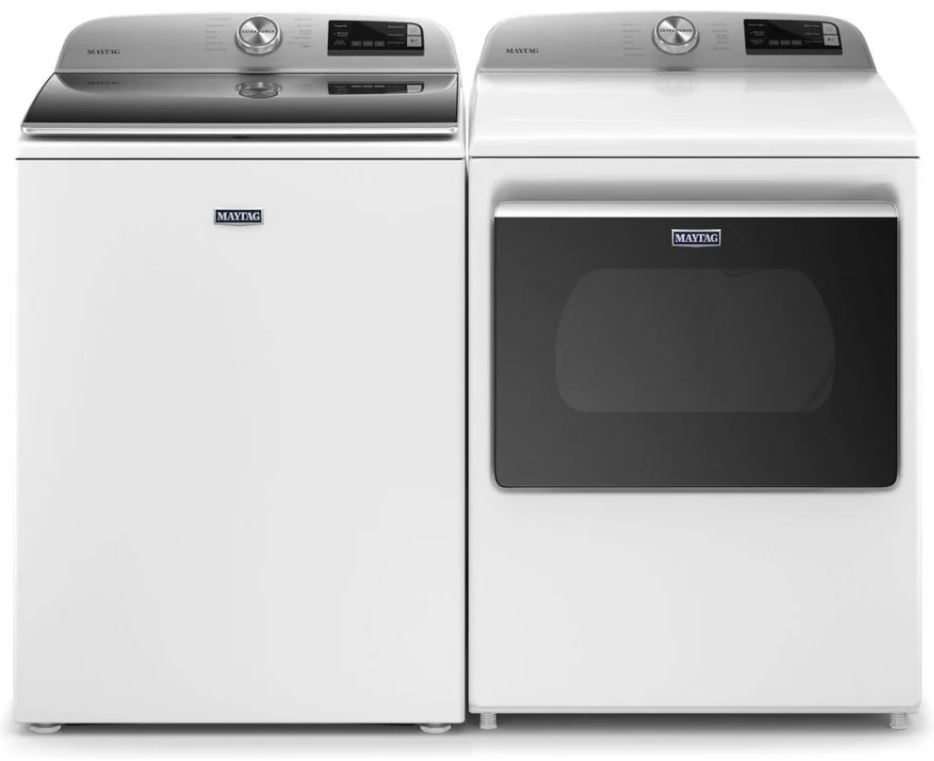 Maytag 5.4 cu. Ft Top Load Washer and 7.4 cu. Dryer